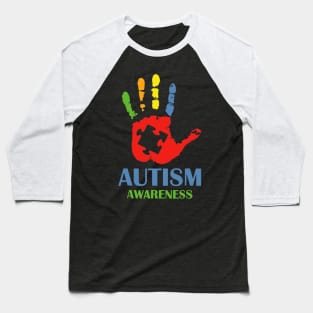 Autism T-shirt Think Outside The Box Embrace Differences Baseball T-Shirt